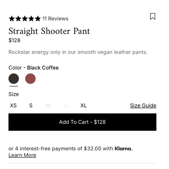 Rumored Leather Pants - Picture 4 of 5